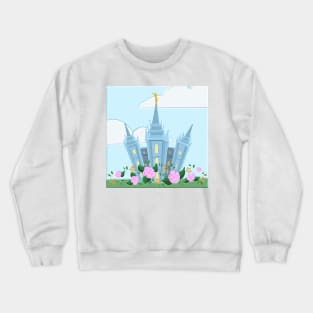 Abstract Salt Lake Temple Crewneck Sweatshirt